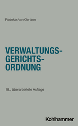 Verwaltungsgerichtsordnung - Redeker, Martin; Kothe, Peter; von Nicolai, Helmuth; Redeker, Konrad; von Oertzen, Hans-Joachim