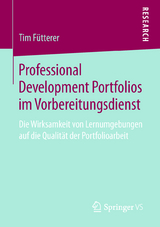 Professional Development Portfolios im Vorbereitungsdienst - Tim F&uuml;tterer