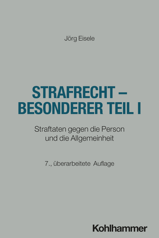 Strafrecht - Besonderer Teil I