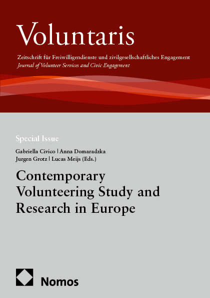 Contemporary Volunteering Study and Research in Europe - 