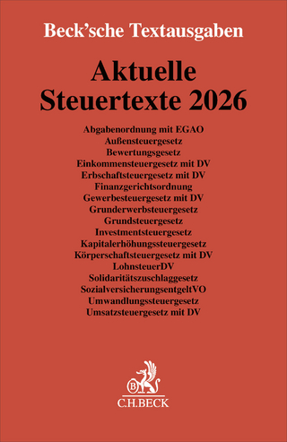 Aktuelle Steuertexte 2026
