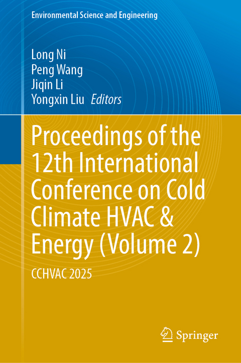 Proceedings of the 12th International Conference on Cold Climate HVAC & Energy, Volume 2 - 