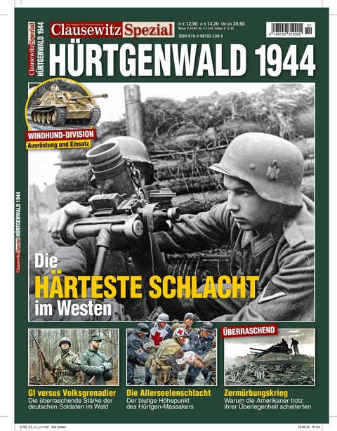 Die Schlacht im H&uuml;rtgenwald 1944