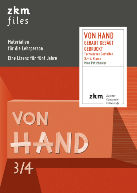 Von Hand Gebaut Ges&auml;gt Gedruckt 3.- 4. Klasse - Mina Patscheider