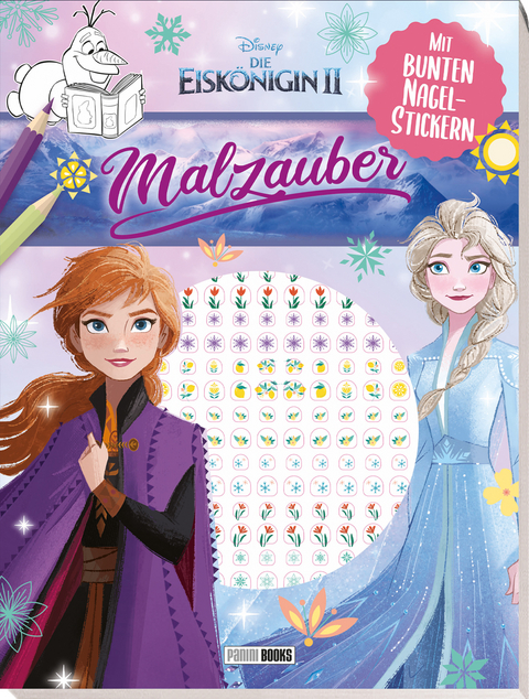 Disney Die Eisk&ouml;nigin 2: Malzauber - Mit bunten Nagelstickern! -  DISNEY,  Panini