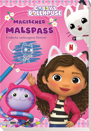 Gabby's Dollhouse: Magischer Malspaß - Entdecke verborgene Motive!