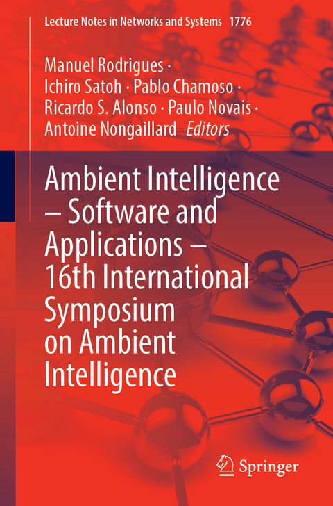 Ambient Intelligence – Software and Applications – 16th International Symposium on Ambient Intelligence - 