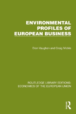 Environmental Profiles of European Business