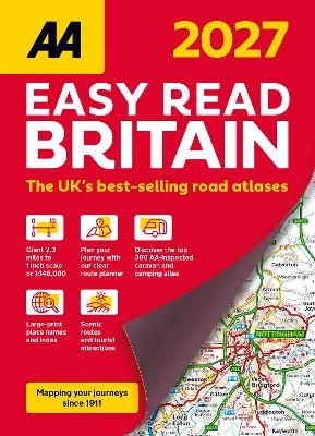 AA Easy Read Atlas Britain 2027