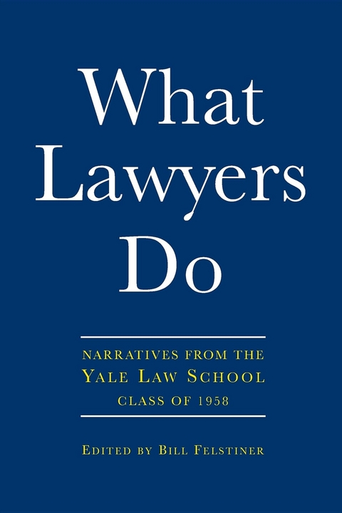 What Lawyers Do - 