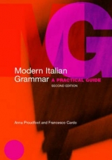 Modern Italian Grammar - Proudfoot, Anna; Cardo, Francesco