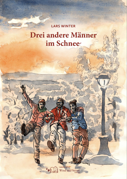 Drei andere Männer im Schnee - Lars Winter