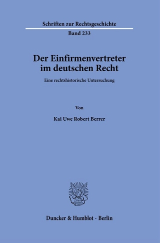 Der Einfirmenvertreter im deutschen Recht