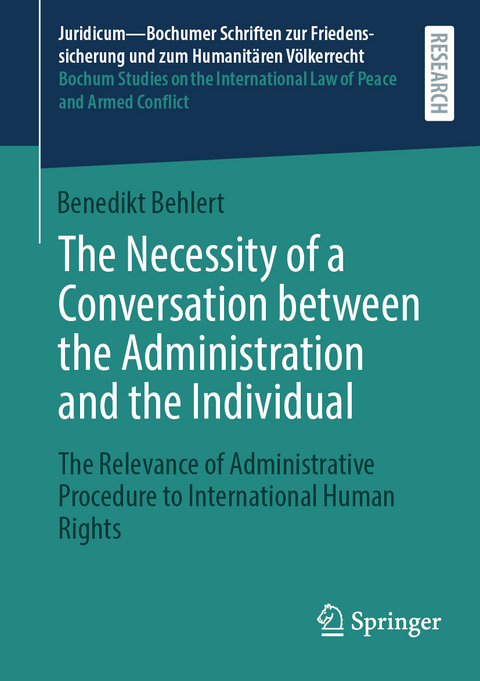 The Necessity of a Conversation between the Administration and the Individual - Benedikt Behlert