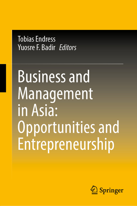 Business and Management in Asia: Opportunities and Entrepreneurship - 