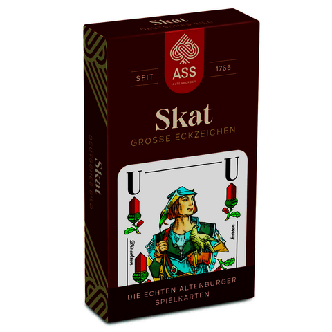 Skat gro&szlig;e Eckzeichen deutsches Bild (FSC zertifiziert) - 