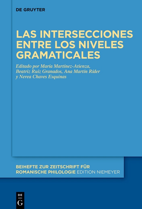 Las intersecciones entre los niveles gramaticales - 