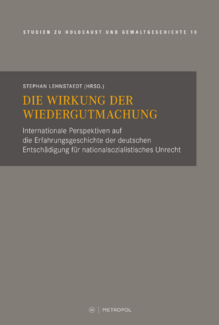 Die Wirkung der Wiedergutmachung