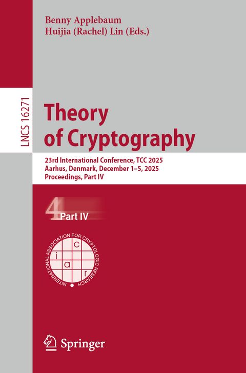Theory of Cryptography - 