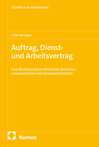 Auftrag, Dienst- und Arbeitsvertrag