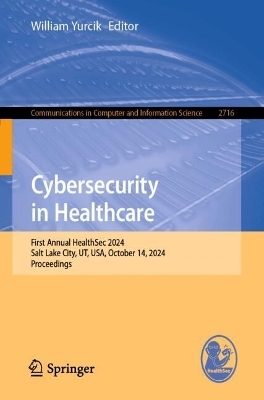 Cybersecurity in Healthcare