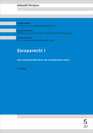 Europarecht I