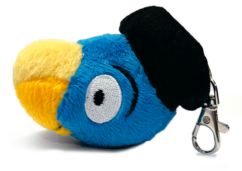 Globi Pl&uuml;sch Kopf Schl&uuml;sselanh&auml;nger