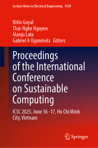 Proceedings of the International Conference on Sustainable Computing