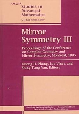 Mirror Symmetry III