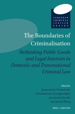 The Boundaries of Criminalisation