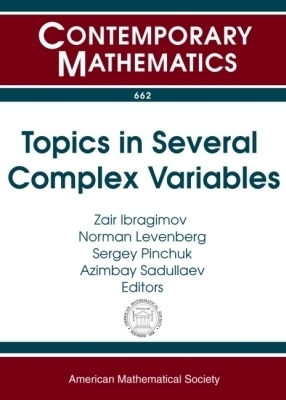 Topics in Several Complex Variables - 