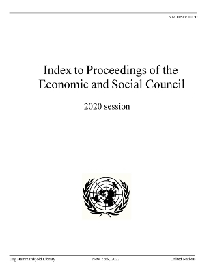 Index to proceedings of the Economic and Social Council
