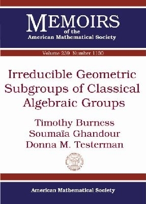 Irreducible Geometric Subgroups of Classical Algebraic Groups