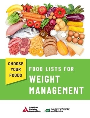 Choose Your Foods: Food Lists for Weight Management (pack of 25)
