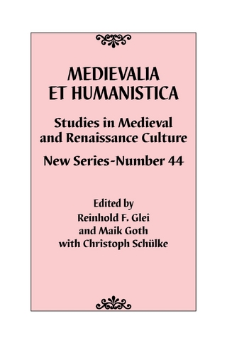 Medievalia et Humanistica, No. 44