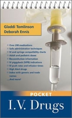 Pocket I.V. Drugs - Gladdi Tomlinson, Deborah A. Ennis