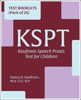 The Kaufman Speech Praxis Test for Children
