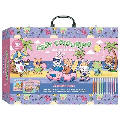 Cosy Colouring Summer Days Carry Case - Hinkler Pty Ltd