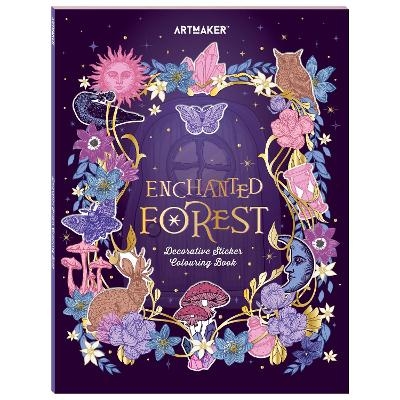 Art Maker Sticker Colouring Enchanted Forest - Hinkler Pty Ltd