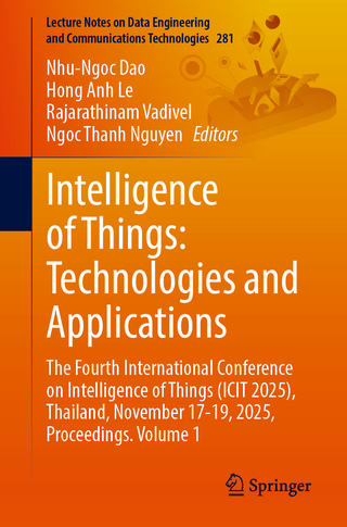 Intelligence of Things: Technologies and Applications