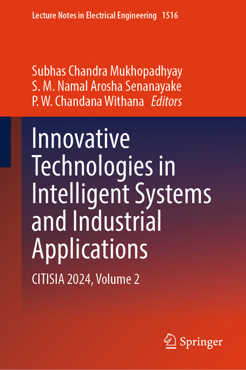 Innovative Technologies in Intelligent Systems and Industrial Applications - 