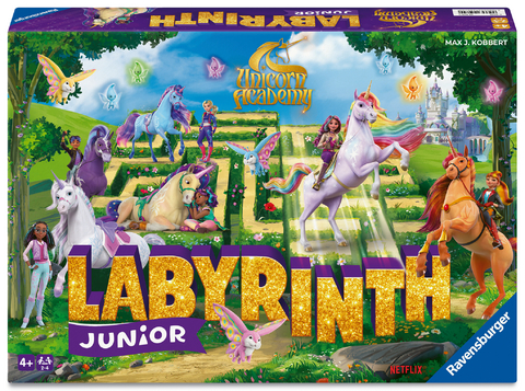 Unicorn Academy Junior Labyrinth - Kinderspiel ab 4 Jahre - Max J. Kobbert