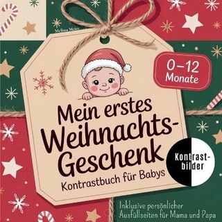 Mein erstes Weihnachtsgeschenk - Kontrastbuch für Babys
