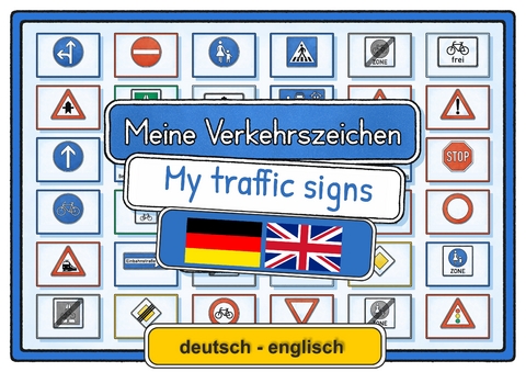 Meine Verkehrszeichen Lernkarten - Helga Momm