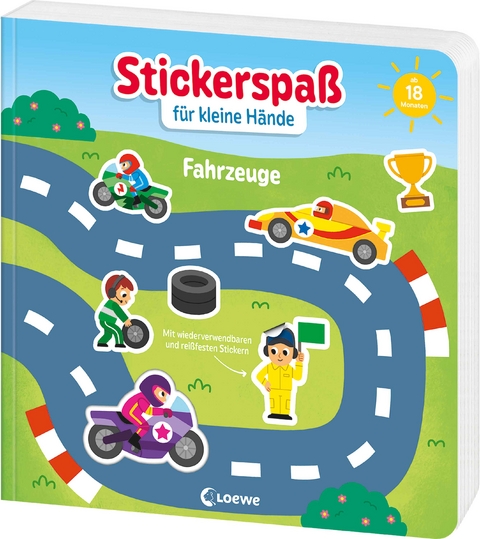 Stickerspa&szlig; f&uuml;r kleine H&auml;nde - Fahrzeuge
