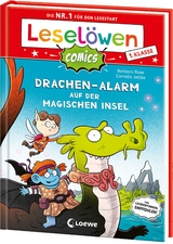 Leselöwen Comics 1. Klasse - Drachen-Alarm auf der magischen Insel - Barbara Rose