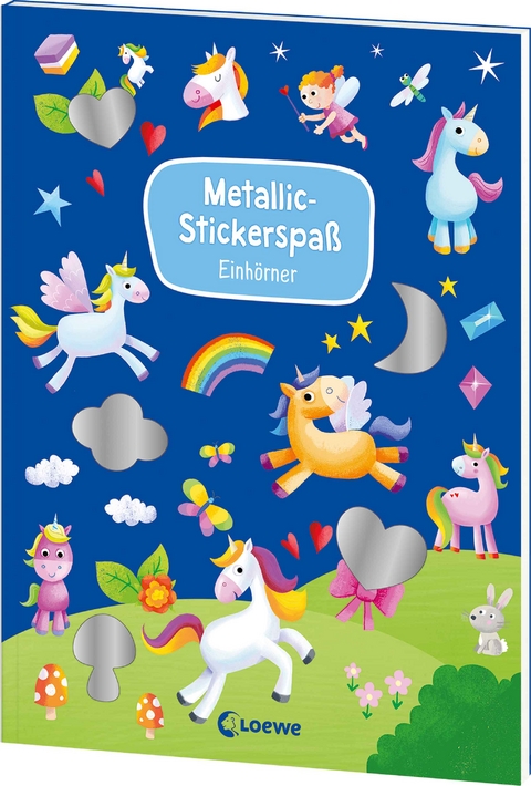 Metallic-Stickerspa&szlig; - Einh&ouml;rner