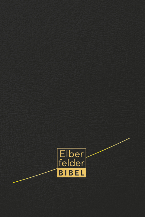 Elberfelder Bibel - Standardausgabe, Leder mit Goldschnitt