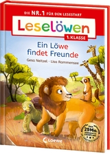 Leselöwen 1. Klasse - Ein Löwe findet Freunde - Gesa Neitzel