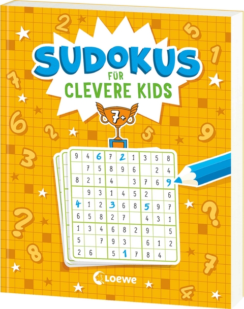 Sudokus f&uuml;r clevere Kids 7+ [gelb]